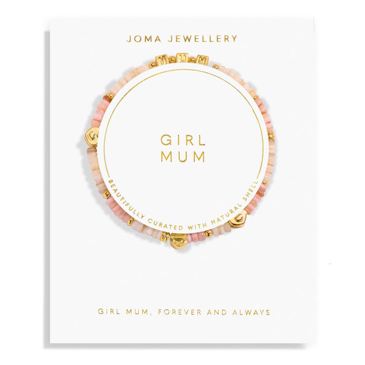 Happy Little Moments Girl Mum Gold Plated Bracelet 8260Joma Jewellery8260