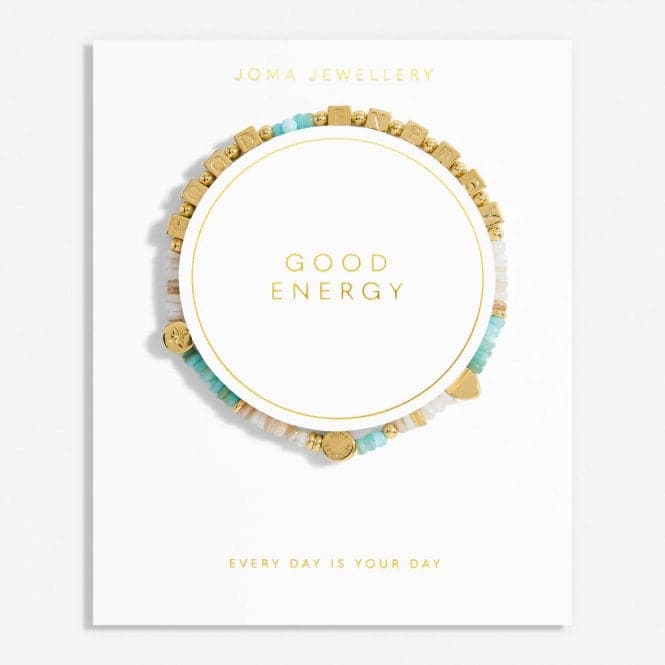 Happy Little Moments Good Energy Gold Plated 17.5cm Bracelet 7087Joma Jewellery7087