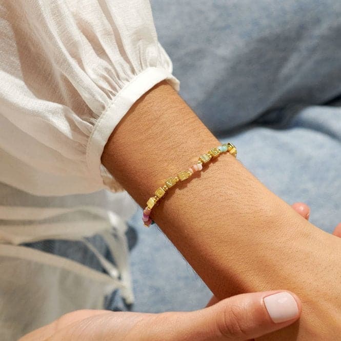 Happy Little Moments Love Is Love Gold 17.5cm Bracelet 7090Joma Jewellery7090