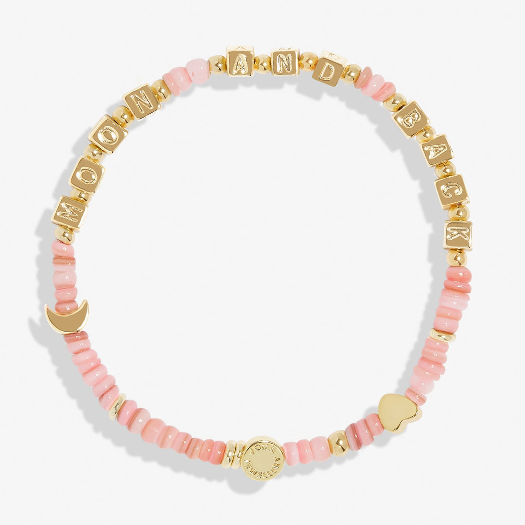 Happy Little Moments Love You To The Moon Back Gold Plated Bracelet 7531Joma Jewellery7531