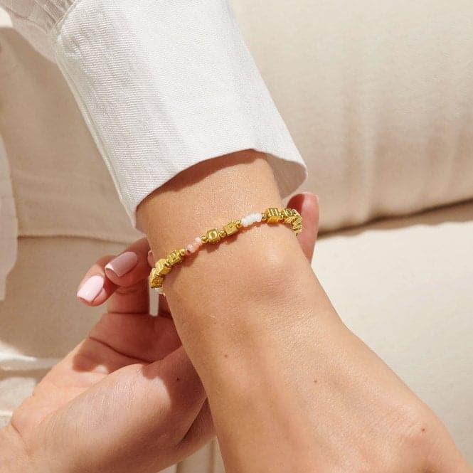 Happy Little Moments Maid Of Honour Gold Plated 17.5cm Bracelet 7095Joma Jewellery7095