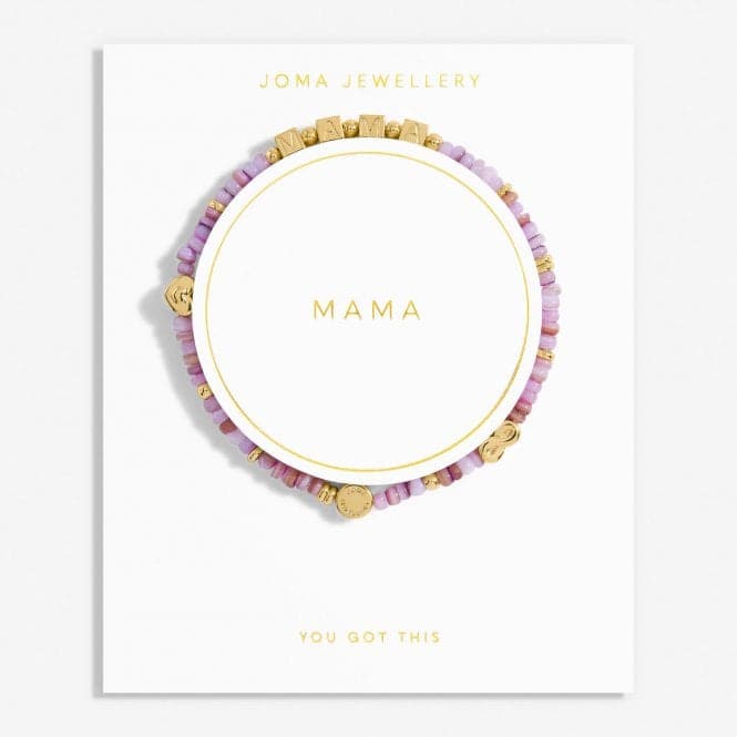 Happy Little Moments Mama Gold Plated 17.5cm Bracelet 7079Joma Jewellery7079