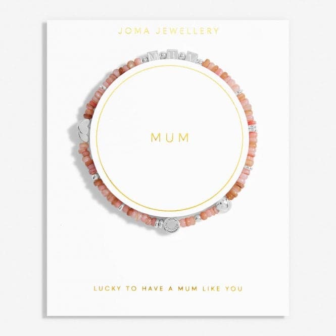 Happy Little Moments Mum Silver Plated 17.5cm Bracelet 7086Joma Jewellery7086