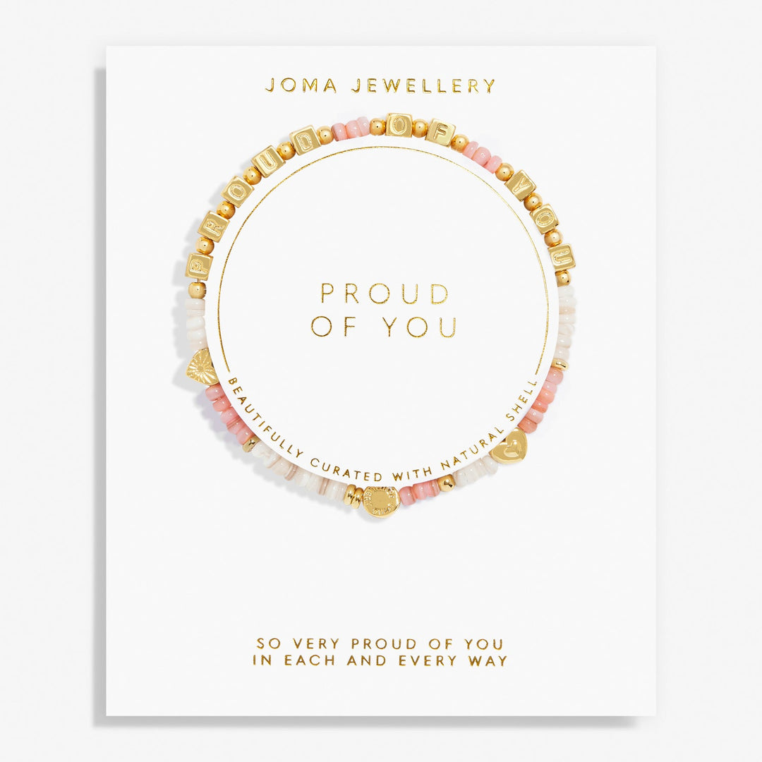 Happy Little Moments Proud Of You Gold Plated Bracelet 7523Joma Jewellery7523