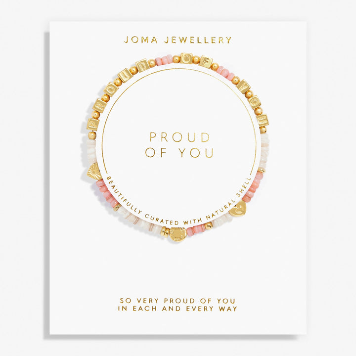 Happy Little Moments Proud Of You Gold Plated Bracelet 7523Joma Jewellery7523