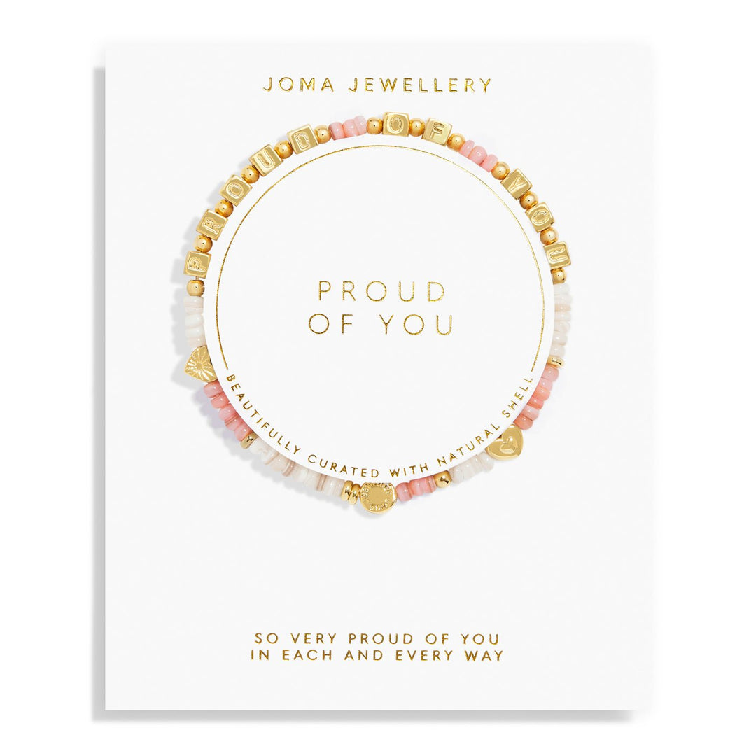 Happy Little Moments Proud Of You Gold Plated Bracelet 7523Joma Jewellery7523