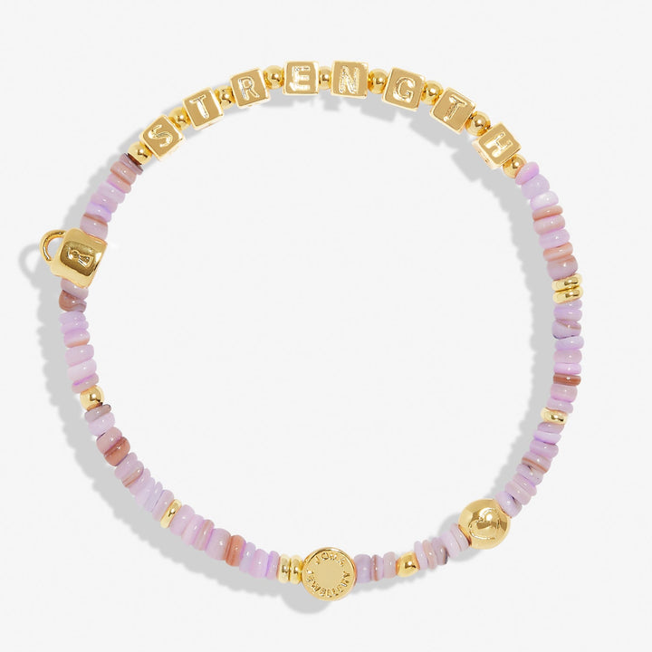 Happy Little Moments Strength Gold Plated Bracelet 7528Joma Jewellery7528