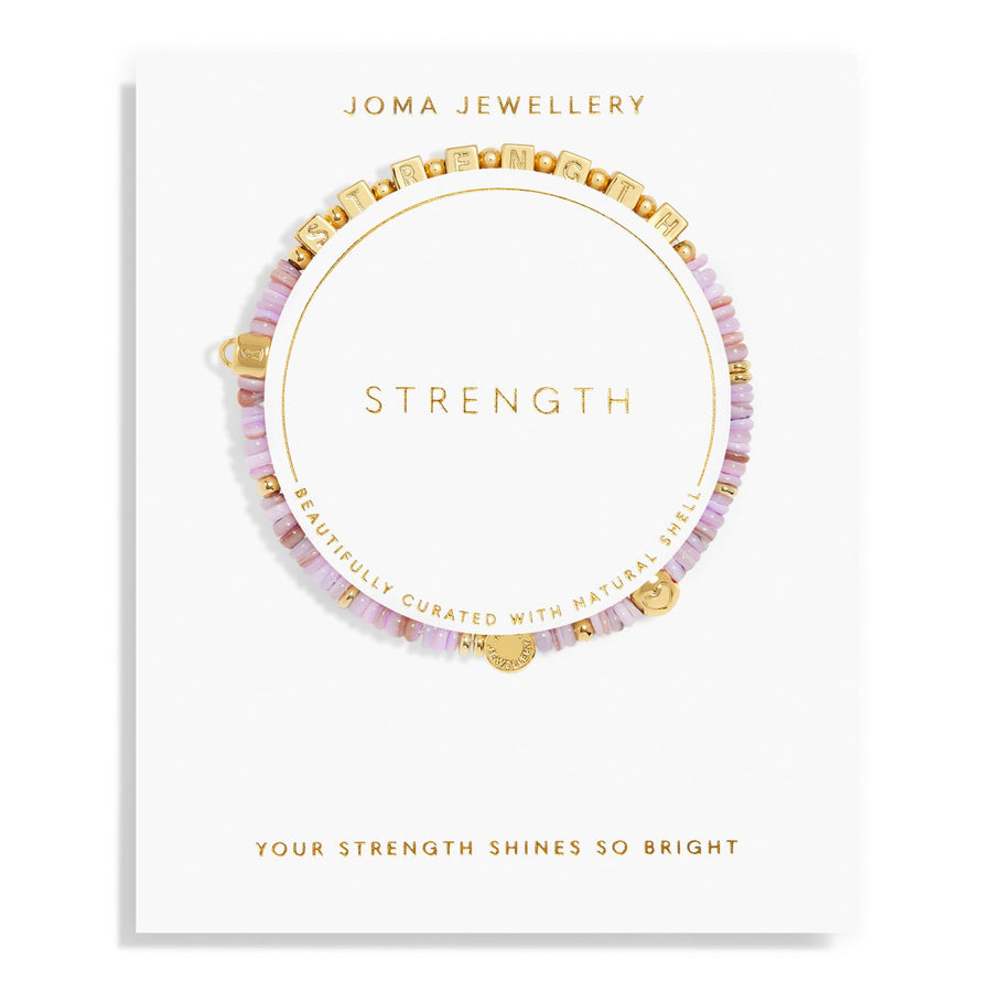 Happy Little Moments Strength Gold Plated Bracelet 7528Joma Jewellery7528