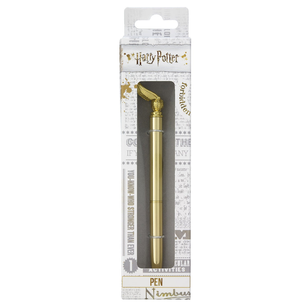 Harry Potter Golden Snitch Metallic Personlised Pen HPPM004 - PHarry PotterHPPM004 - P