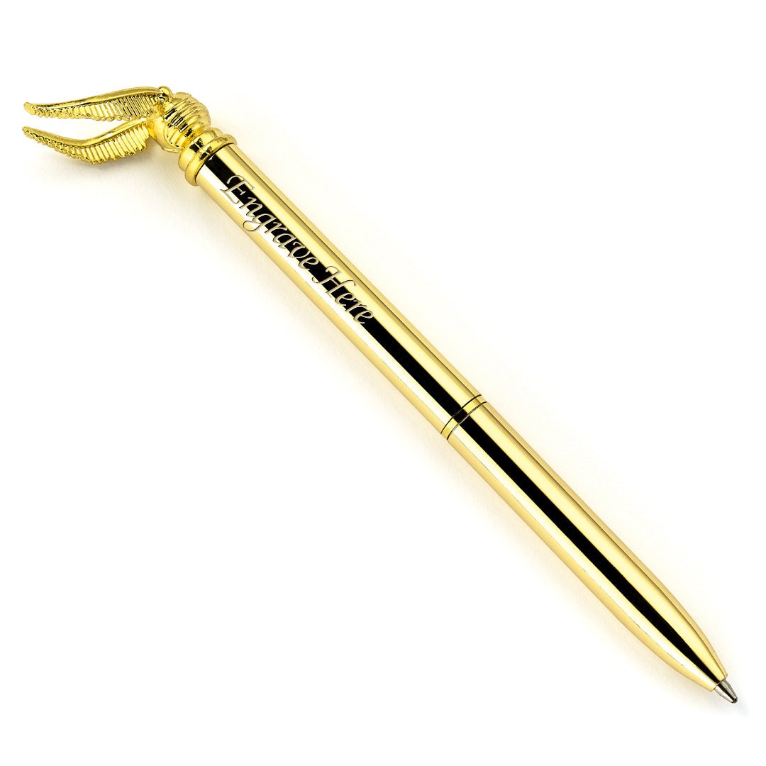 Harry Potter Golden Snitch Metallic Personlised Pen HPPM004 - PHarry PotterHPPM004 - P