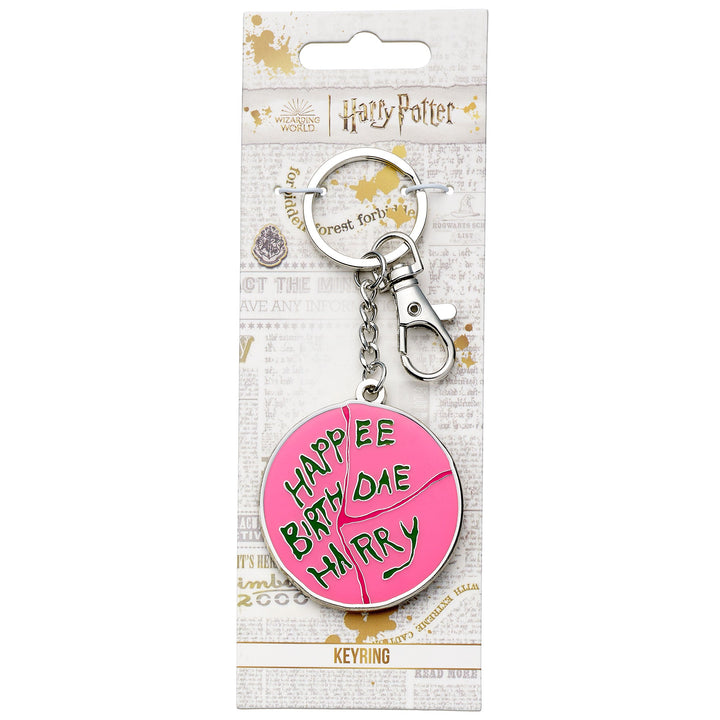 Harry Potter Happee Birthdae Harry Cake Keyring HPKR0521Harry PotterHPKR0521