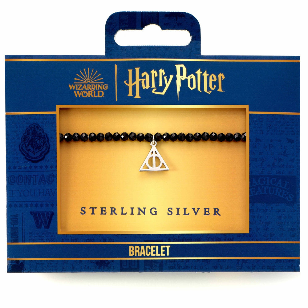 Harry Potter Semi Precious Stone Deathly Hallows Charm Bracelet HPCR0529Harry PotterHPCR0529