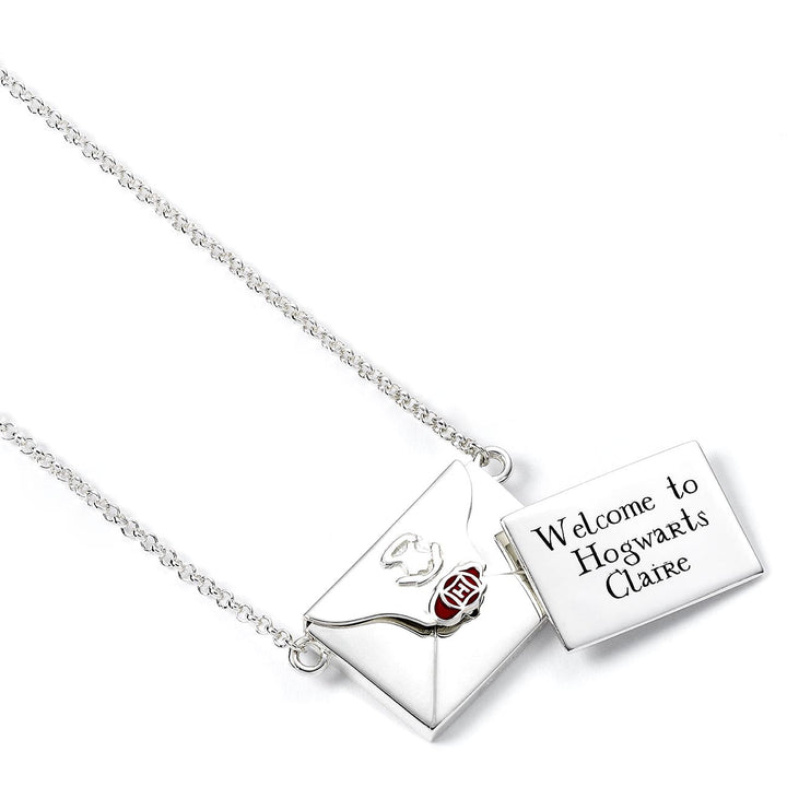 Harry Potter Sterling Silver Acceptance Letter Opening Envelope Necklace NNP0017 - PHarry PotterNNP0017 - P