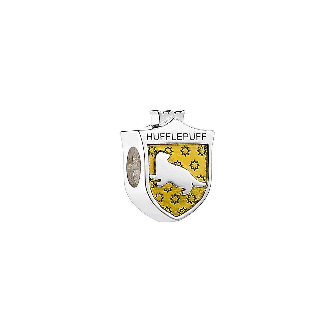 Harry Potter Sterling Silver Hufflepuff Spacer Bead SB000219Harry PotterSB000219