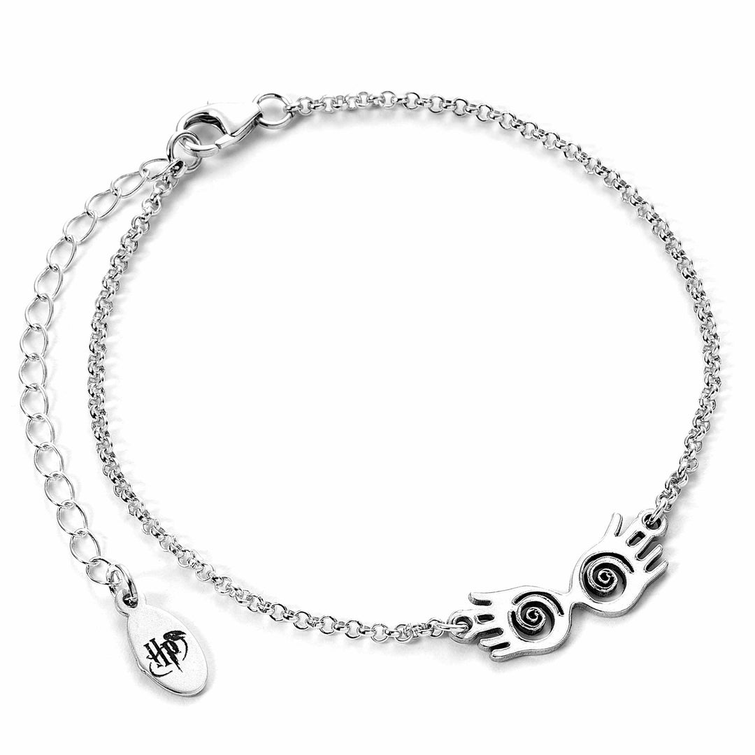 Harry Potter Sterling Silver Luna Specs Charm Bracelet SCB00526Harry PotterSCB00526