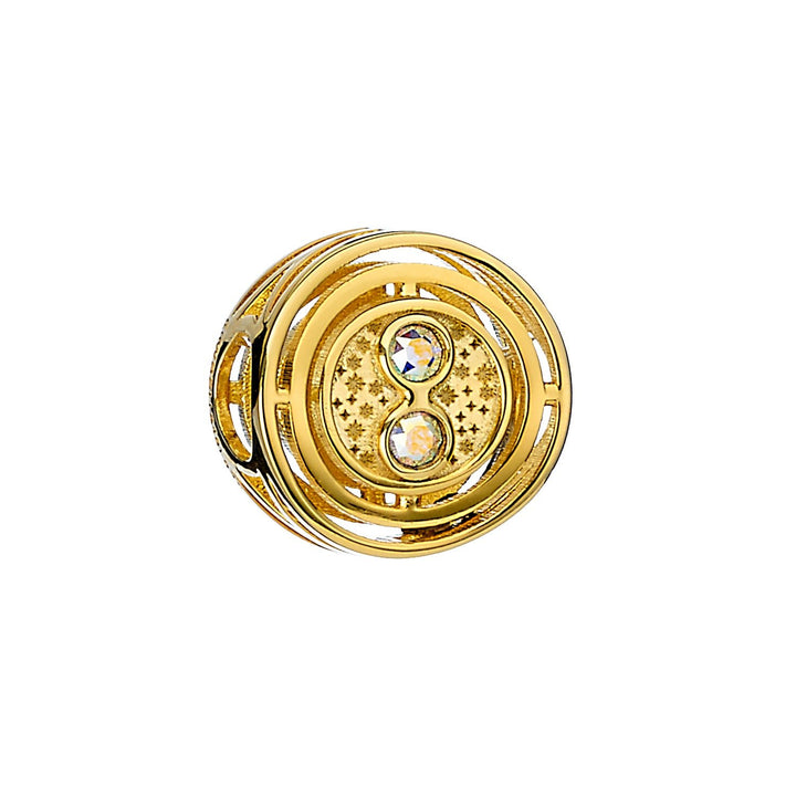 Harry Potter Sterling Silver Time Turner Spacer Gold Bead SB0100 - GHarry PotterSB0100 - G