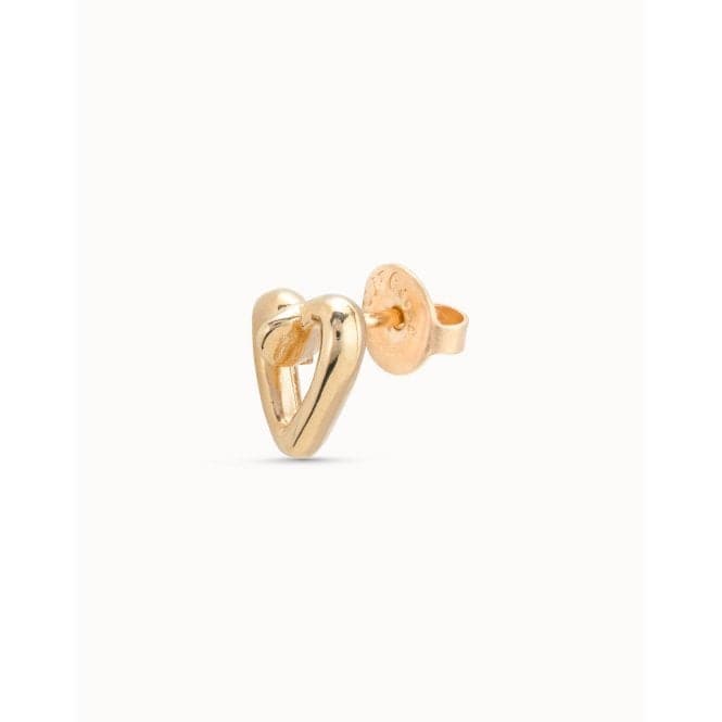 H´Art 2 Stud Golden Metal PiercingUNOde50PIE0010ORO0000U