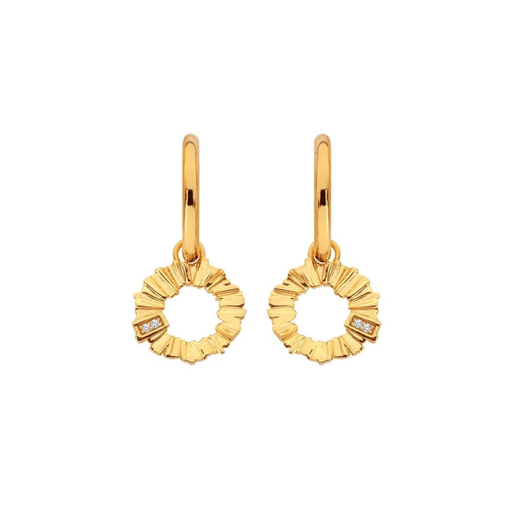 Hd X Ge Believe Hoop Earrings DE838