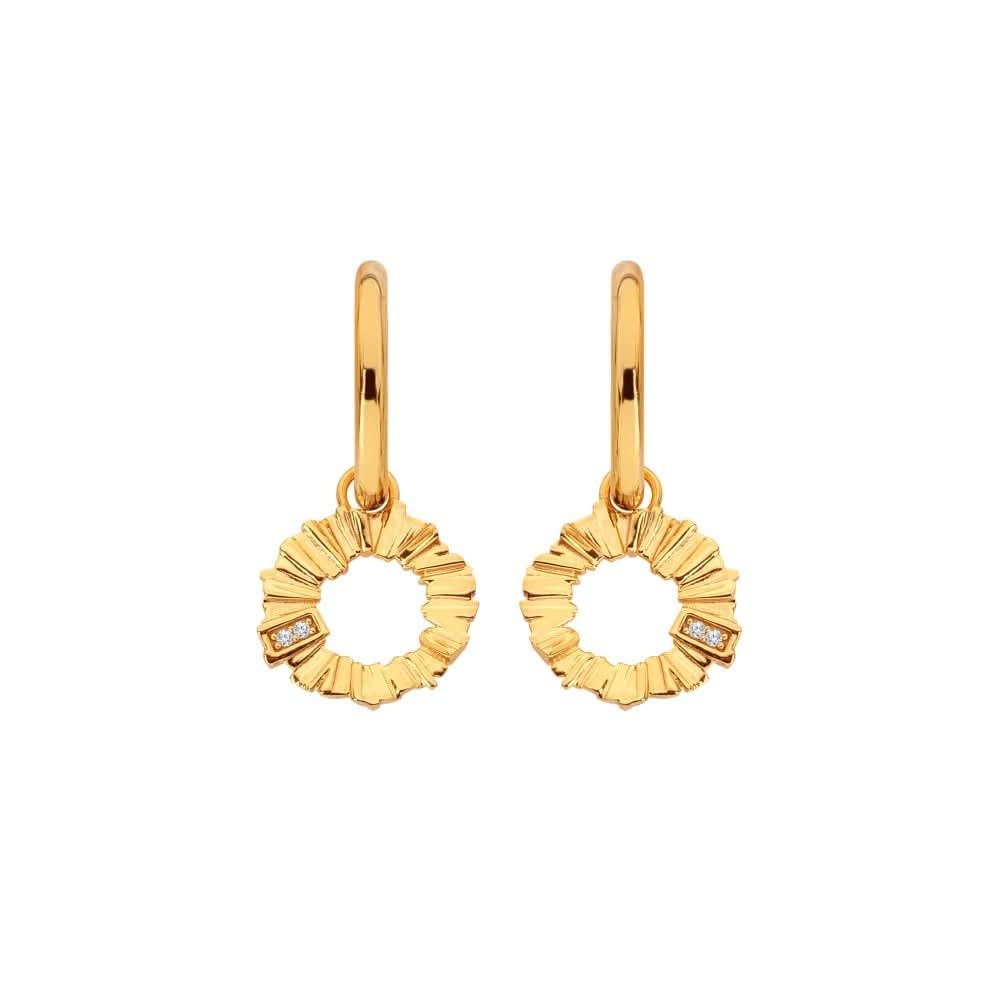 Hd X Ge Believe Hoop Earrings DE838