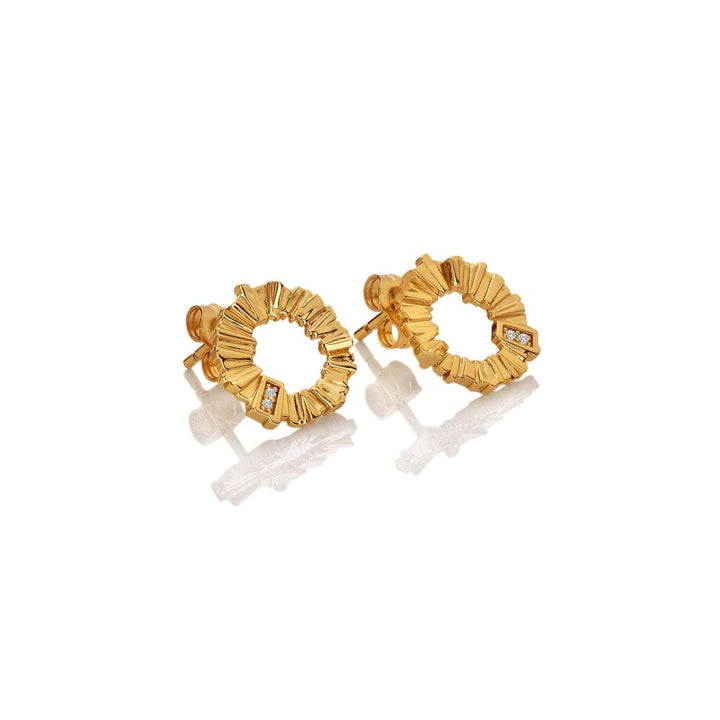 Hd X Ge Believe Stud Earrings DE837