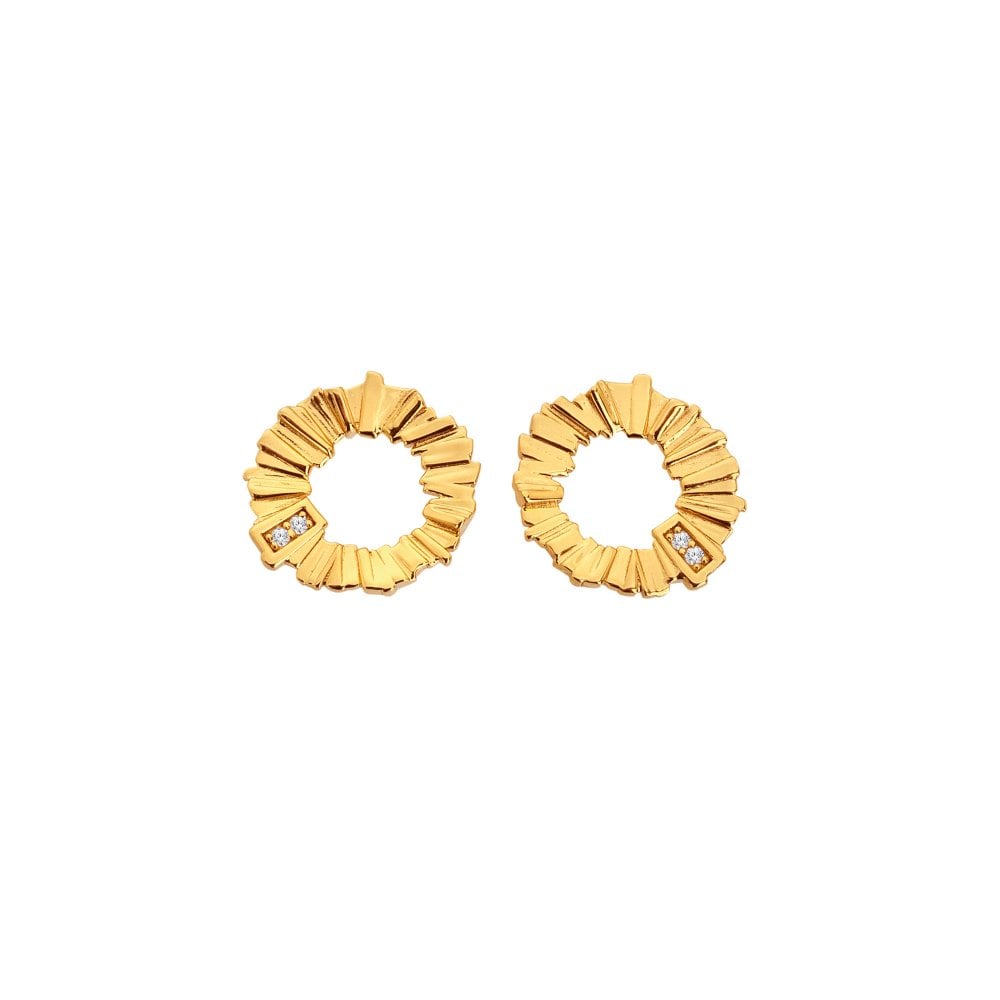 Hd X Ge Believe Stud Earrings DE837