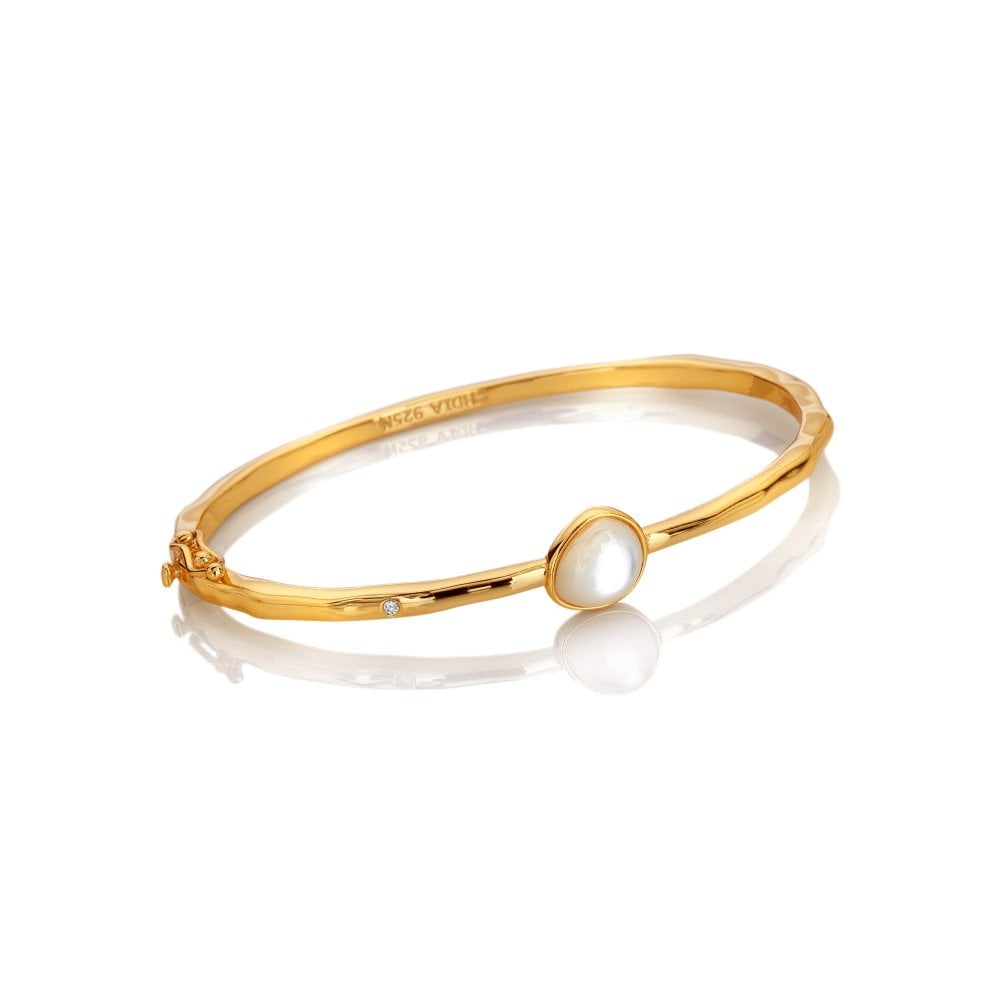 Hd X Ge Calm Mother Of Pearl Bangle DC215