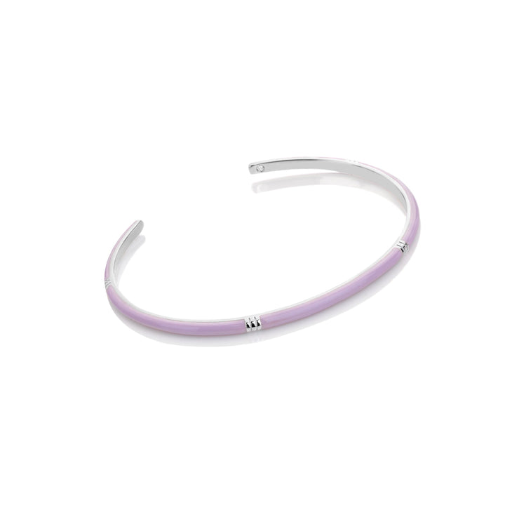 HD X TG Enamel Lilac Bangle DC198Hot Diamonds x Tasha GhouriDC198