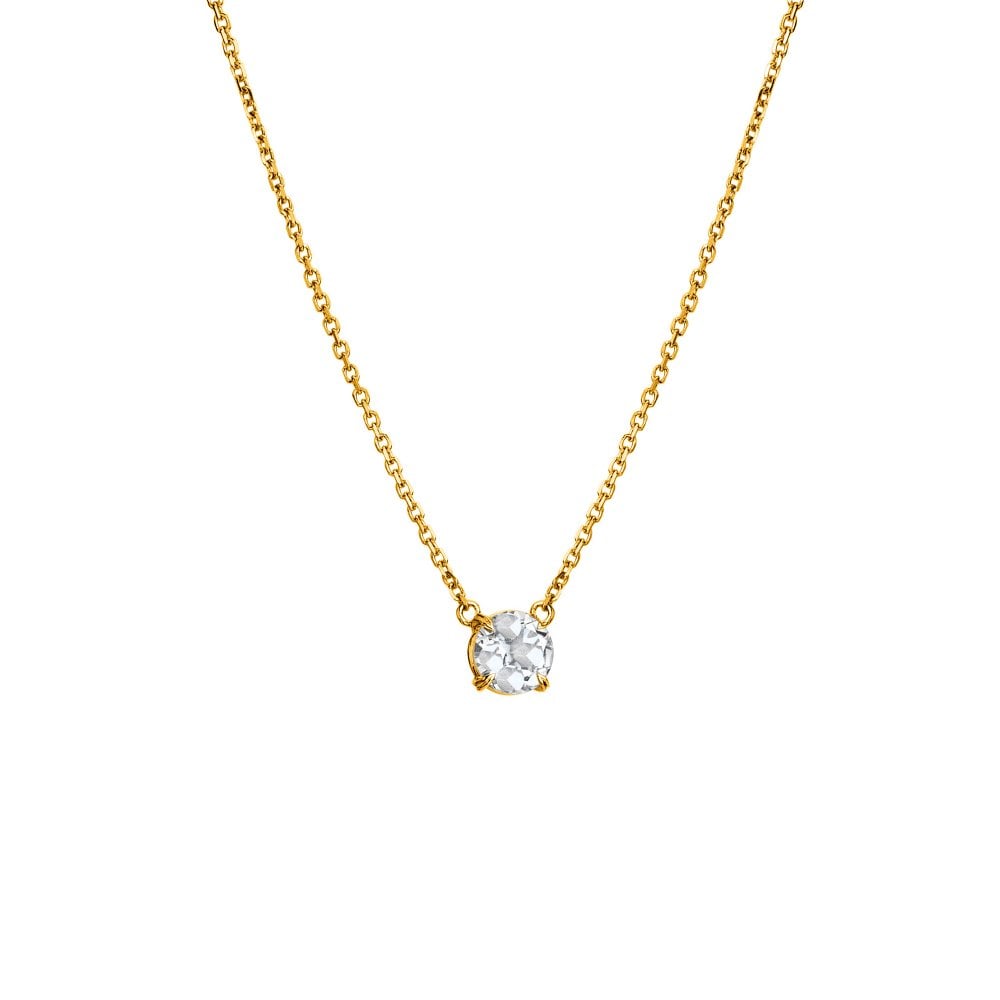 HDXGEM Tender Solitaire Necklace DN214