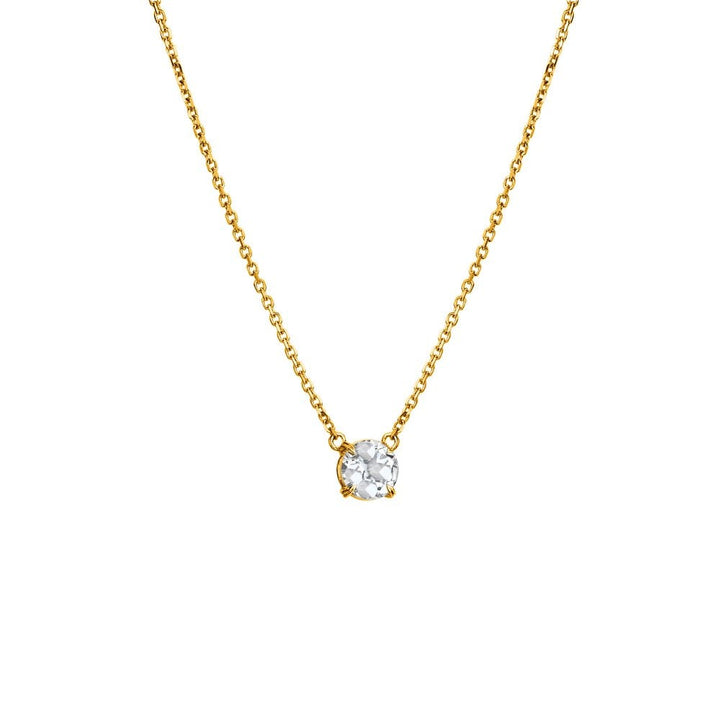 HDXGEM Tender Solitaire Necklace DN214