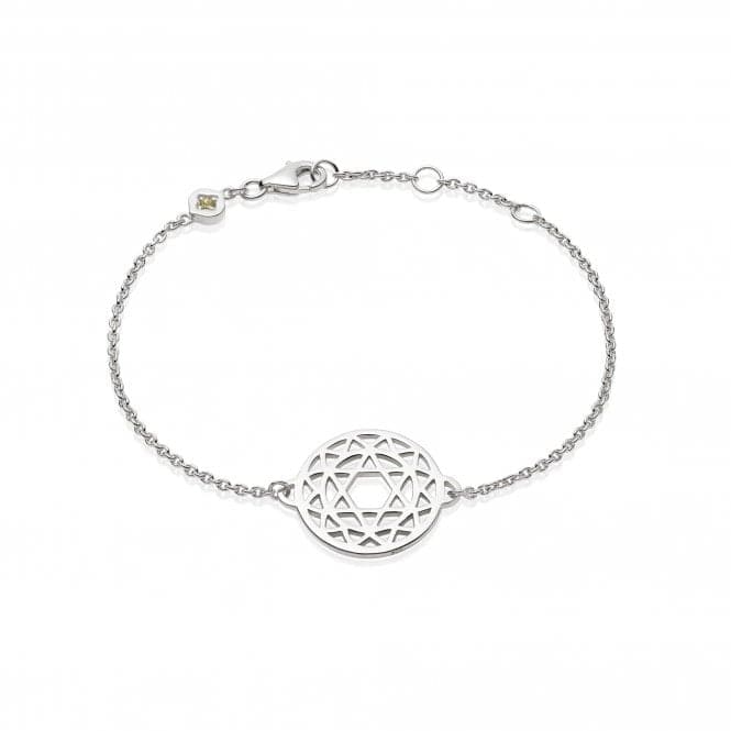 Heart Chakra Chain - Silver Bracelet CHKBR1011DaisyCHKBR1011