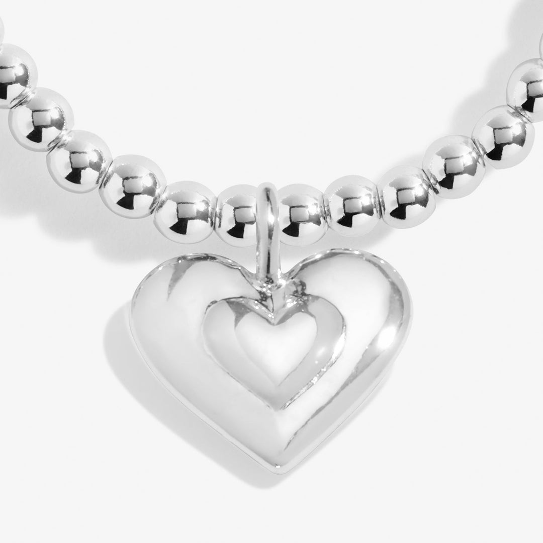 Heart Jewellery Box Wonderful Mum Silver Plated Bracelet 8739Joma Jewellery8739