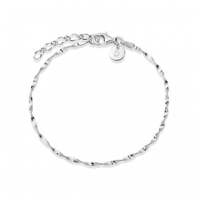 Helix Chain Sterling Silver Bracelet BRTWIST_SLVDaisyBRTWIST_SLV