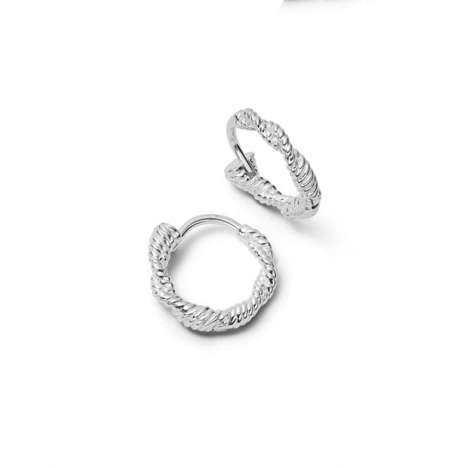 Helix Hoop Huggie In Silver Earrings E3107_SLVDaisyE3107_SLV