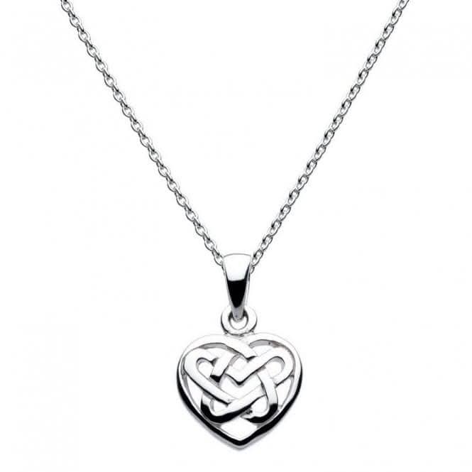 Heritage Bridie Celtic Pendant Knotwork Heart 9226HPDew9226HP