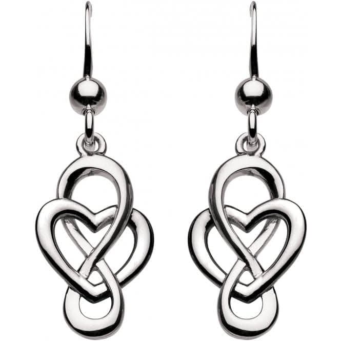 Heritage Cara Celtic Looped Heart Earrings 6207HPDew6207HP015