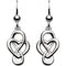 Heritage Cara Celtic Looped Heart Earrings 6207HPDew6207HP015