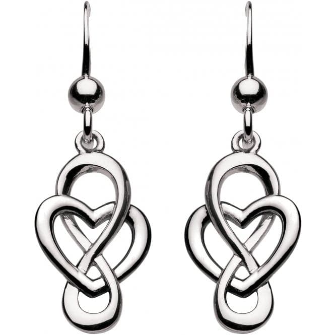 Heritage Cara Celtic Looped Heart Earrings 6207HPDew6207HP015
