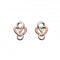 Heritage Cara Rose Gold Celtic Looped Heart Studs 4207RGDew4207RG015
