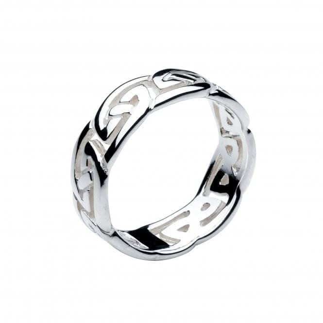 Heritage Celtic Open Wavy Knotwork Ring 2286HPDew2286HPH