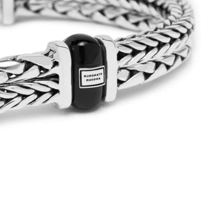 Heritage George Onyx Silver Bracelet 105FBuddha to Buddha105F