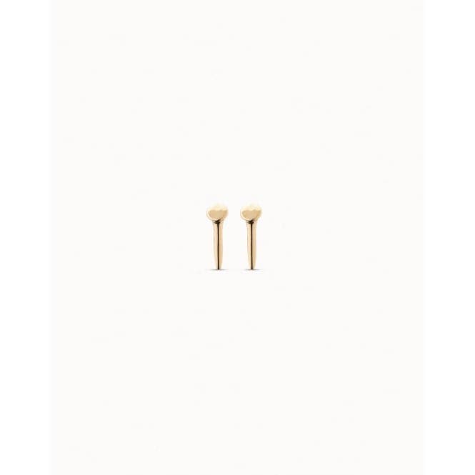 Heritage Golden Brass EarringsUNOde50PEN0863ORO0000U