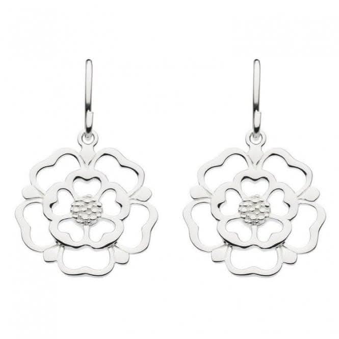 Heritage Open Tudor Rose Earrings 6319HPDew6319HP024