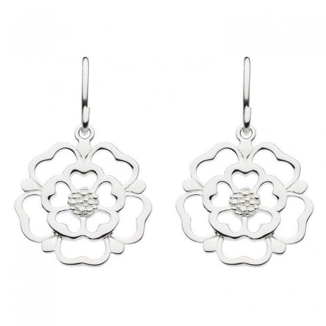 Heritage Open Tudor Rose Earrings 6319HPDew6319HP024