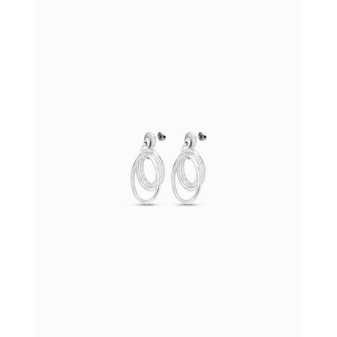 Hipster Silver Metal EarringsUNOde50PEN0358MTL0000U