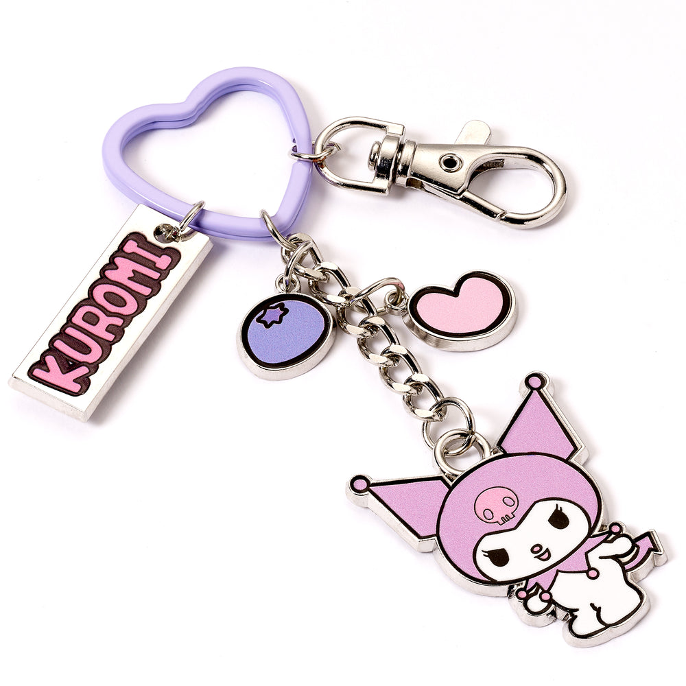Hello Kitty Kuromi Keyring with Charms HKKR0017
