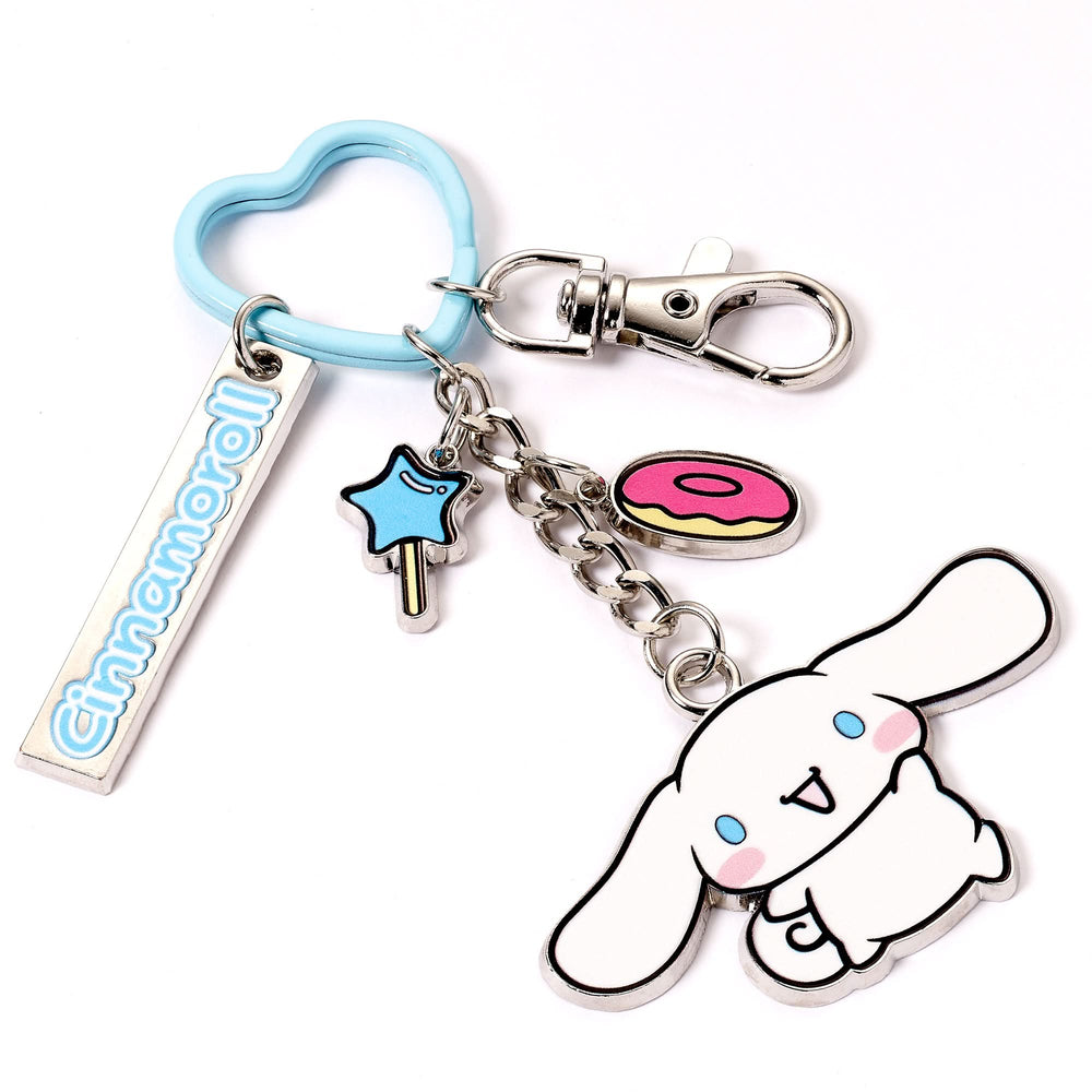 Hello Kitty Cinnamoroll Keyring With Charms HKKR0019