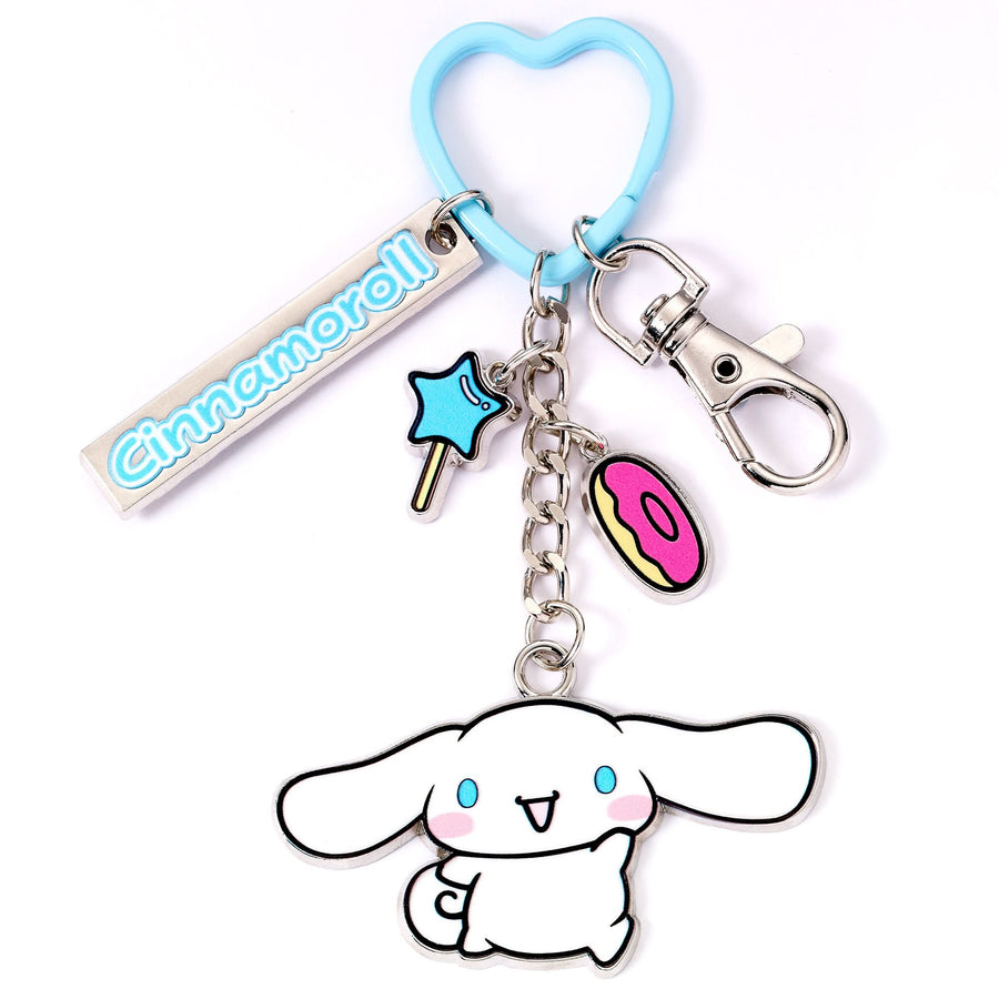 Hello Kitty Cinnamoroll Keyring With Charms HKKR0019