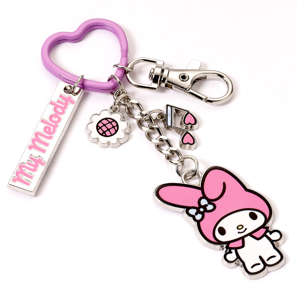 Hello Kitty My Melody Keyring with Charms HKKR0020