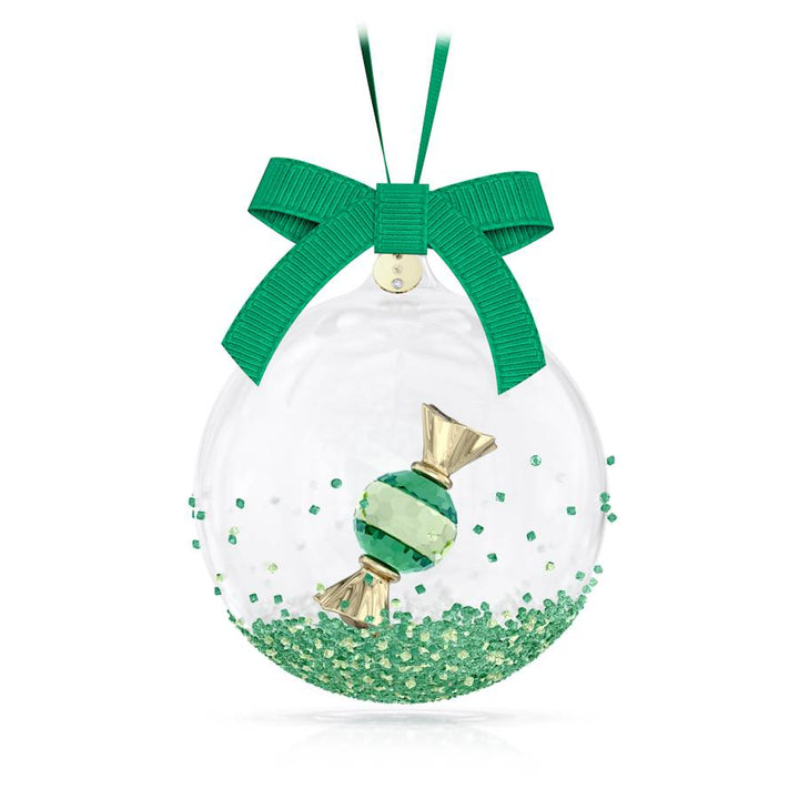 Holiday Cheers Dulcis Green Ball Ornament 5688312Swarovski5688312