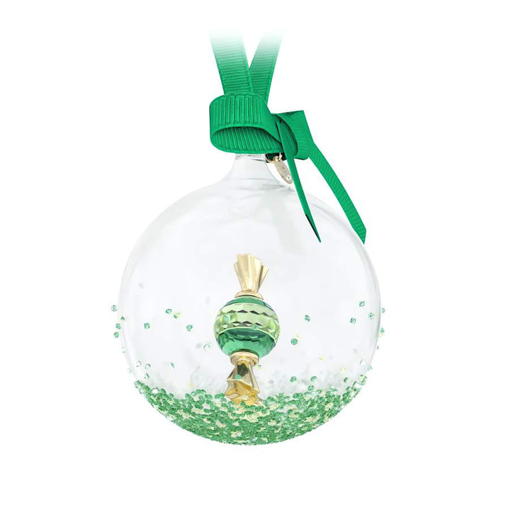 Holiday Cheers Dulcis Green Ball Ornament 5688312Swarovski5688312